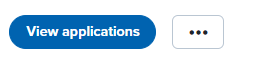 The view applications button from the requisition in MyTrack