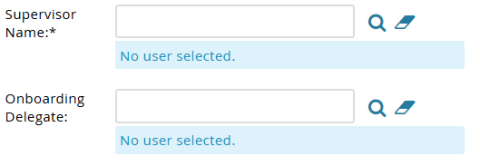 Supervisor and onboarding delegate fields on the MyTrack offer card