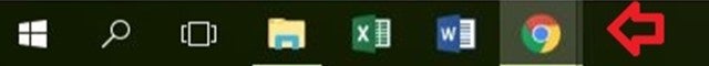 picture of task bar on a computer picture of task bar on a computer
